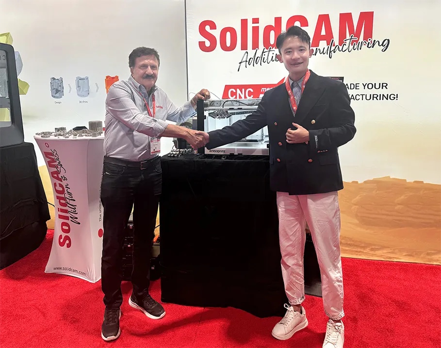 Anisoprint and SolidCAM Forge Global Strategic Partnership, Ushering in a New Era