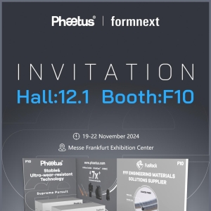 Phaetus  will participate in the 2024 Formnext exhibition in Germany